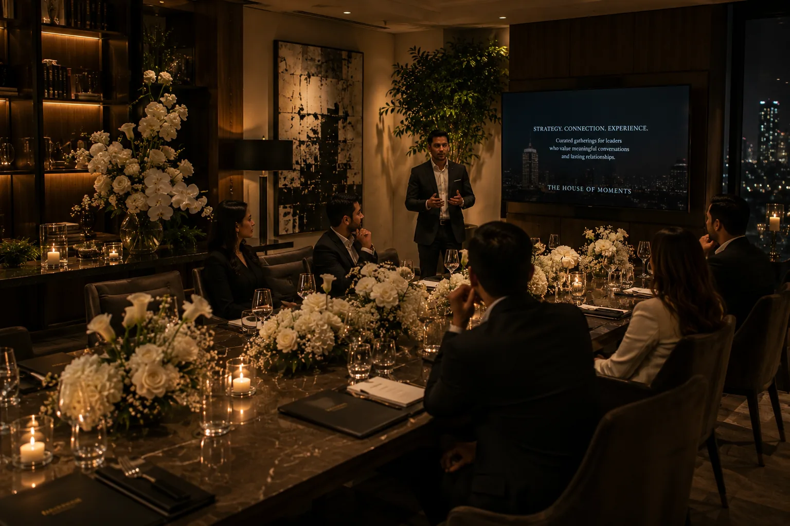 Corporate experience styling