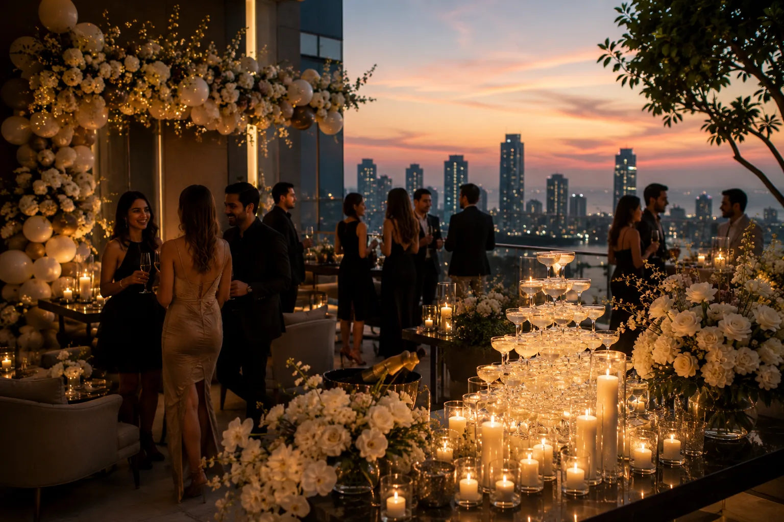 Intimate gathering